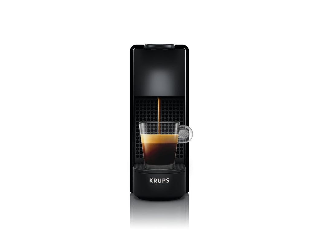 Velustro - Machine à Café Essenza Mini Noir, 19 Bars, Design Compact, Expresso et Lungo, Arrêt Automatique, YY2910FD