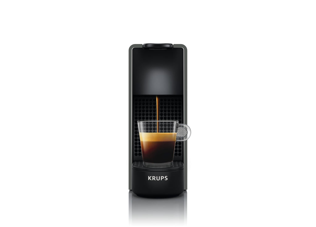 Velustro - Machine à Café Essenza Mini Gris Intense, 19 Bars, Design Compact, Expresso et Lungo, Arrêt Automatique, Gris Intense, YY2911FD