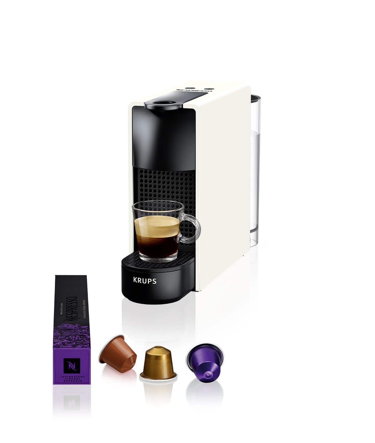 Velustro - Essenza Mini XN110110 Manuel Cafetière 0,6 L, Noir, Blanc