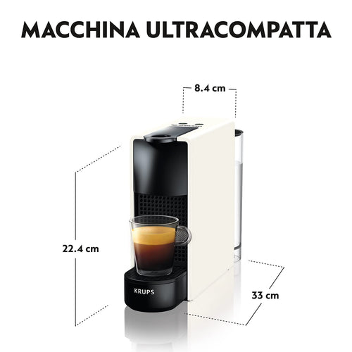 Velustro - Essenza Mini XN110110 Manuel Cafetière 0,6 L, Noir, Blanc