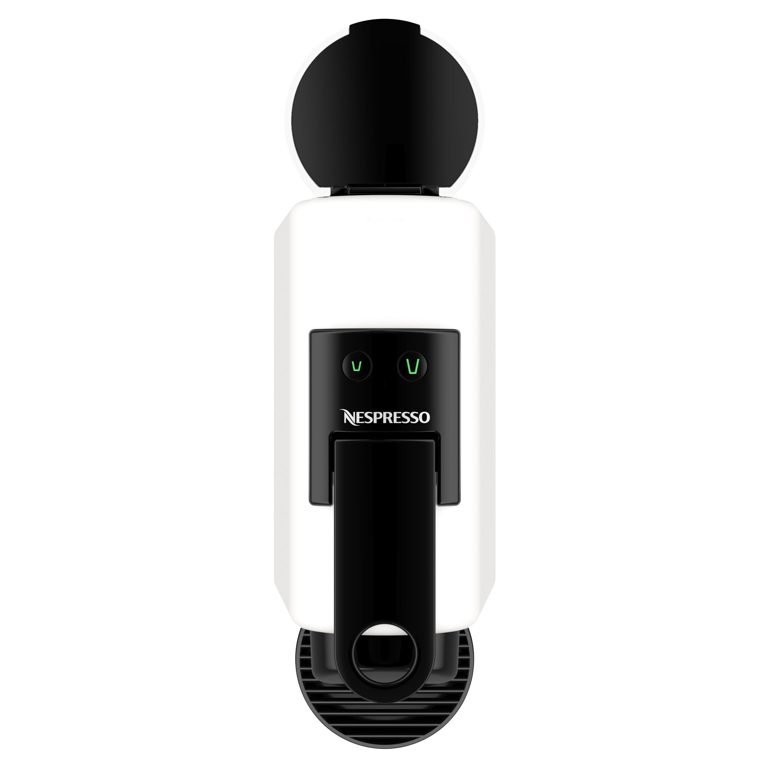 Velustro - Essenza Mini Machine à café automatique, machine à capsules monotasse, pression 19 bars, blanc mat, EN85.WMT
