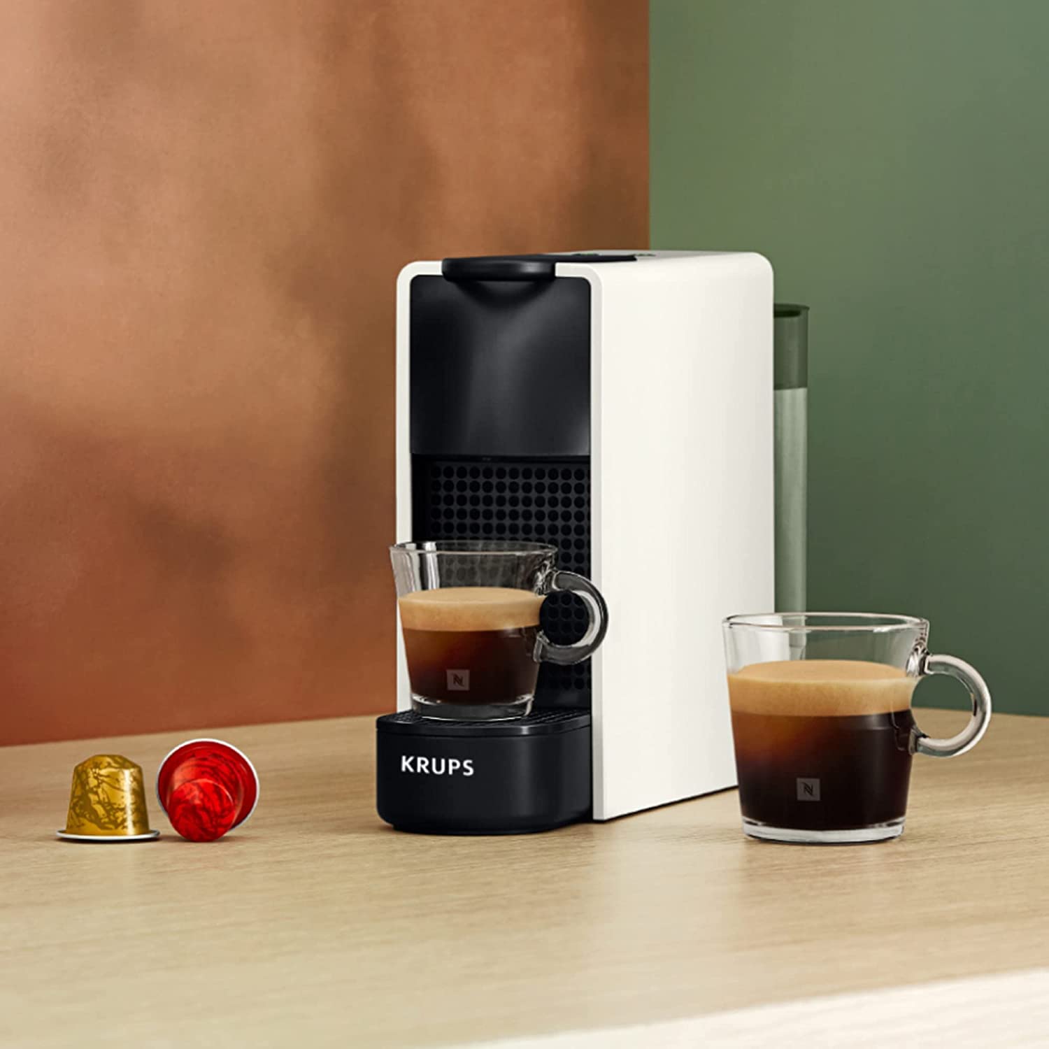 Velustro - Essenza Mini XN110110 Manuel Cafetière 0,6 L, Noir, Blanc