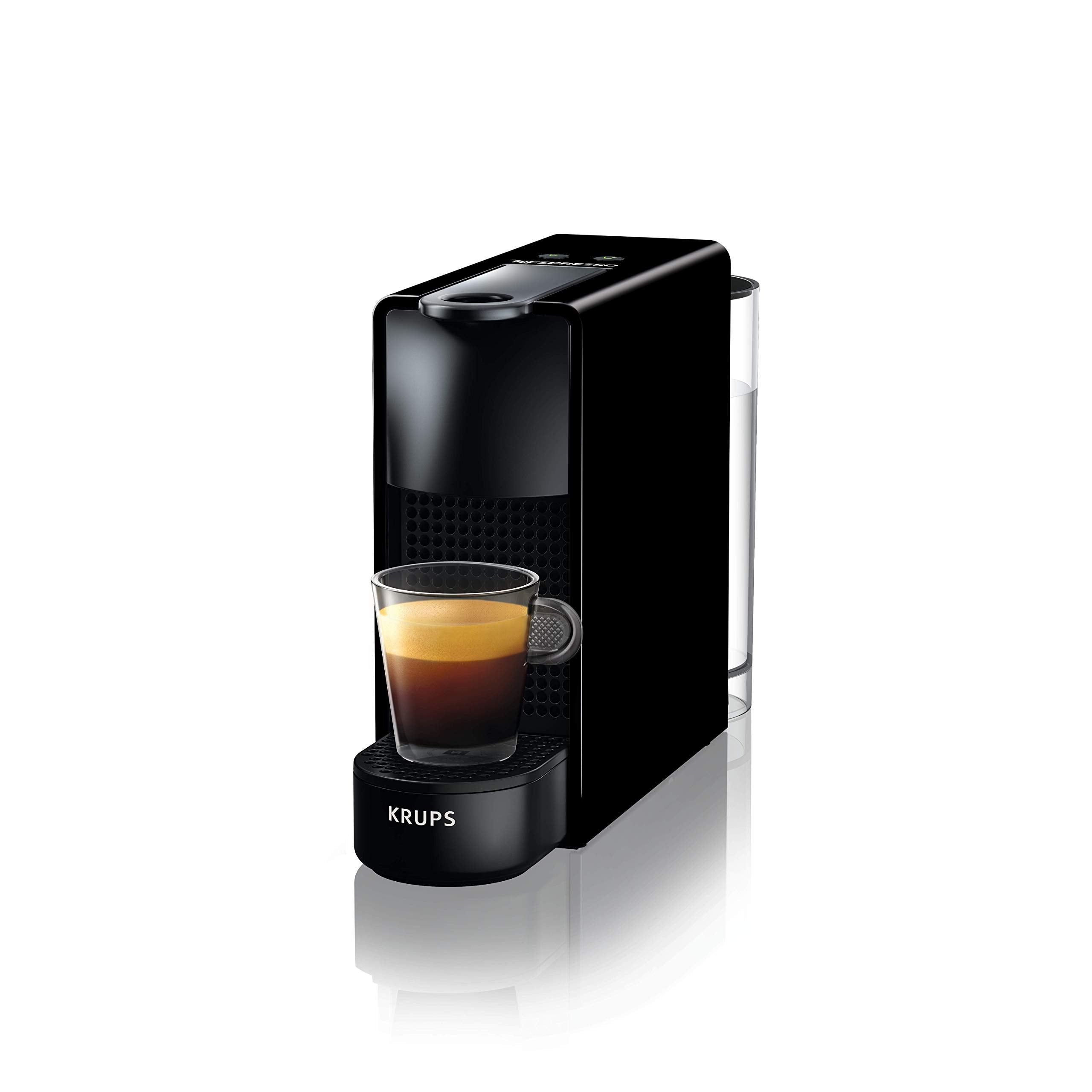 Velustro - Machine à Café Essenza Mini Noir Cafetière à Capsules XN110810, Noir